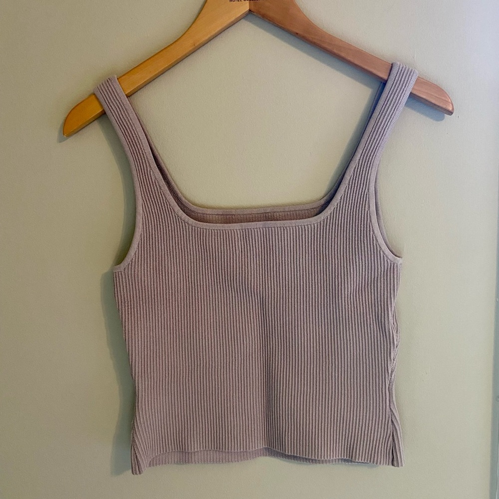 ARITZIA Babaton Sculpt Knit Squareneck Tank